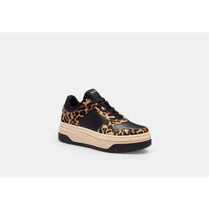 COACH Platform Sneaker With Leopard Print